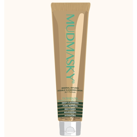 NIB* Mudmasky Mineral Infused Double Cleansing Mask: Full Size ♥ - Picture 3 of 4